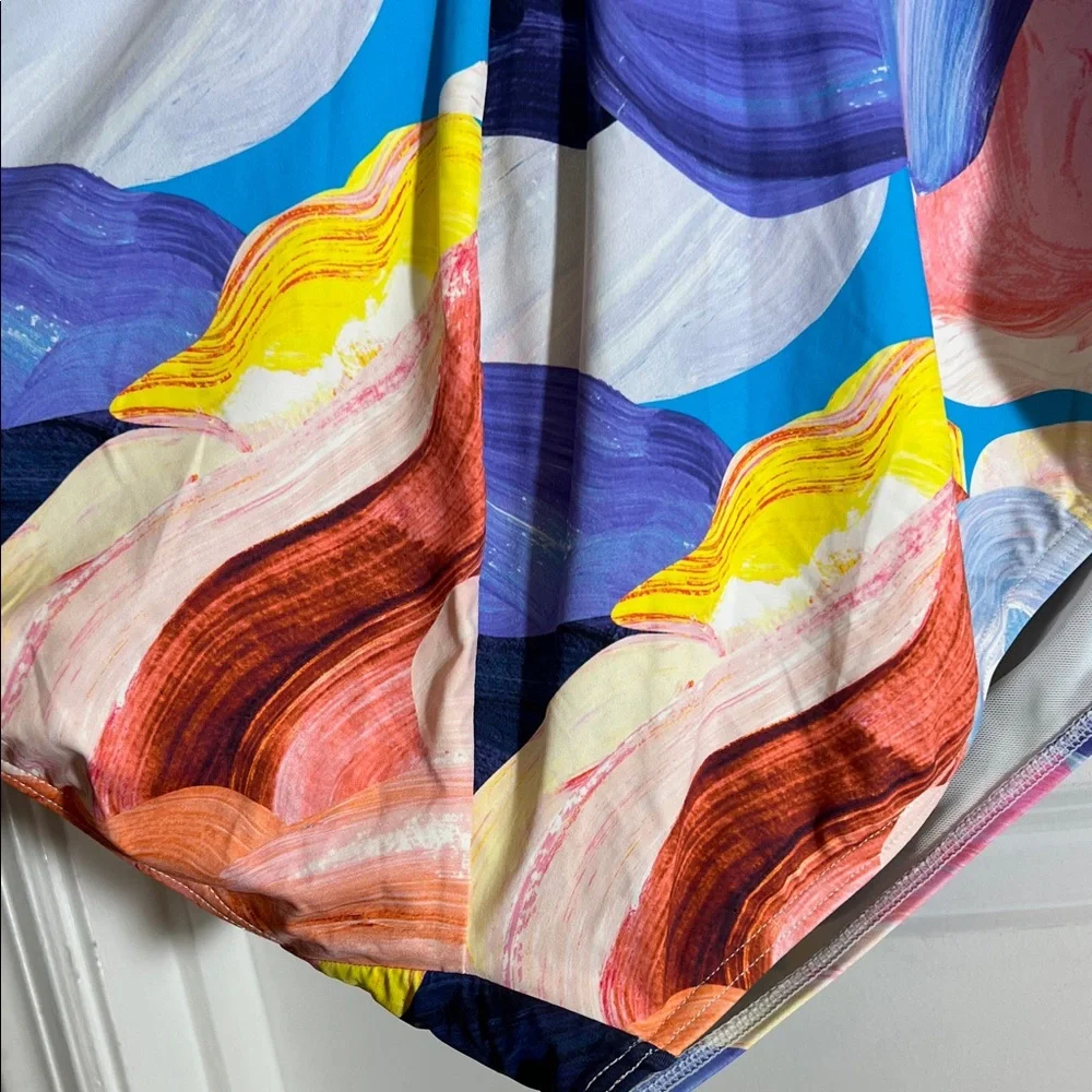 *Artesands* Premium: Colorful Swimsuit with Abstract Pattern - Picture 7 of 9